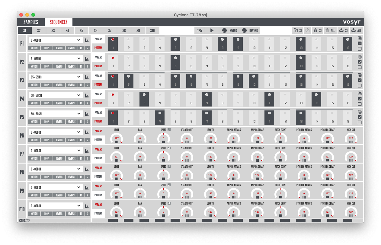 Vosyr pattern view